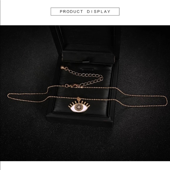 3/$30 💙 Evil Eye Pendant Necklace - Picture 7 of 8